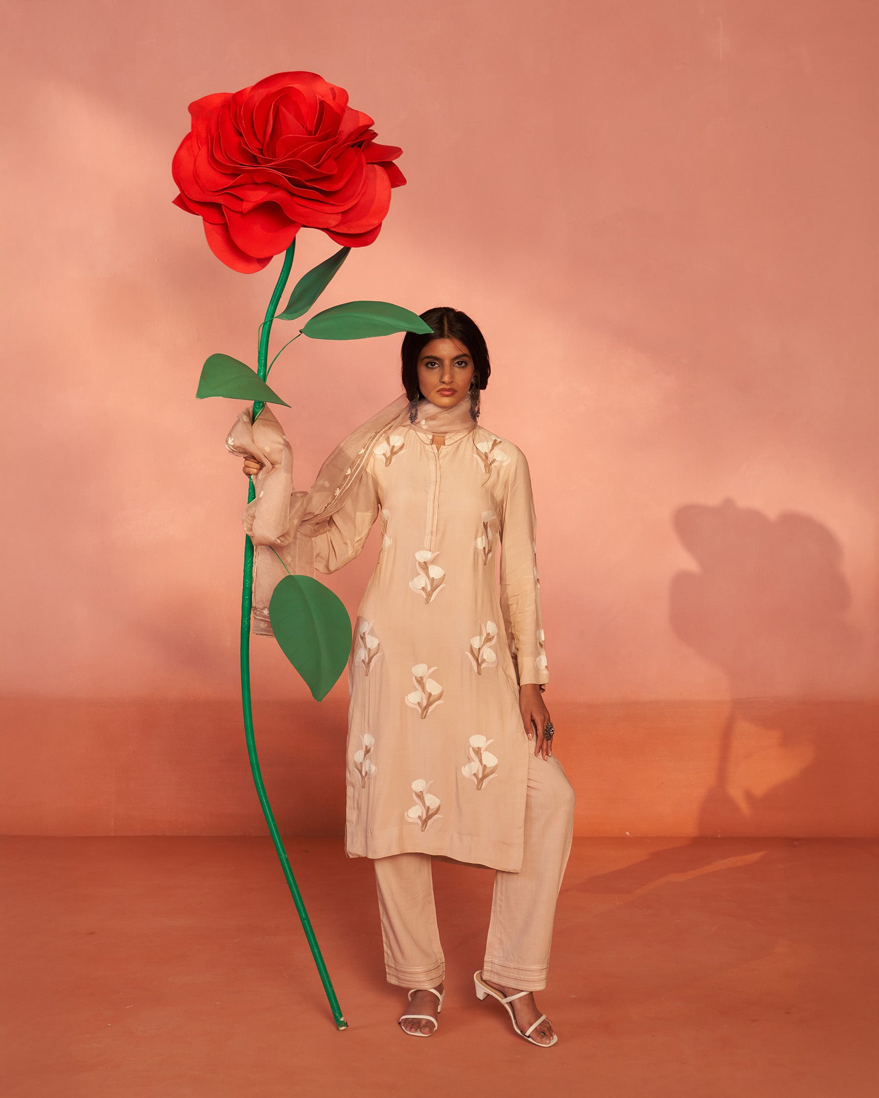 SabaahMuslin Silk Kurta Set