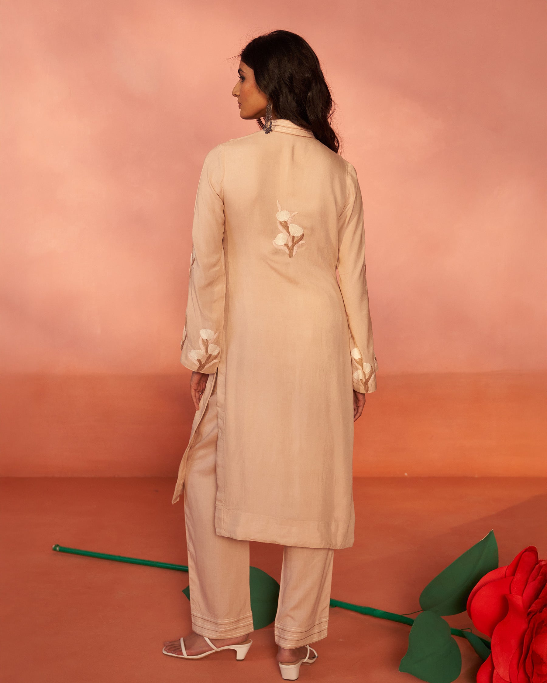 SabaahMuslin Silk Kurta Set