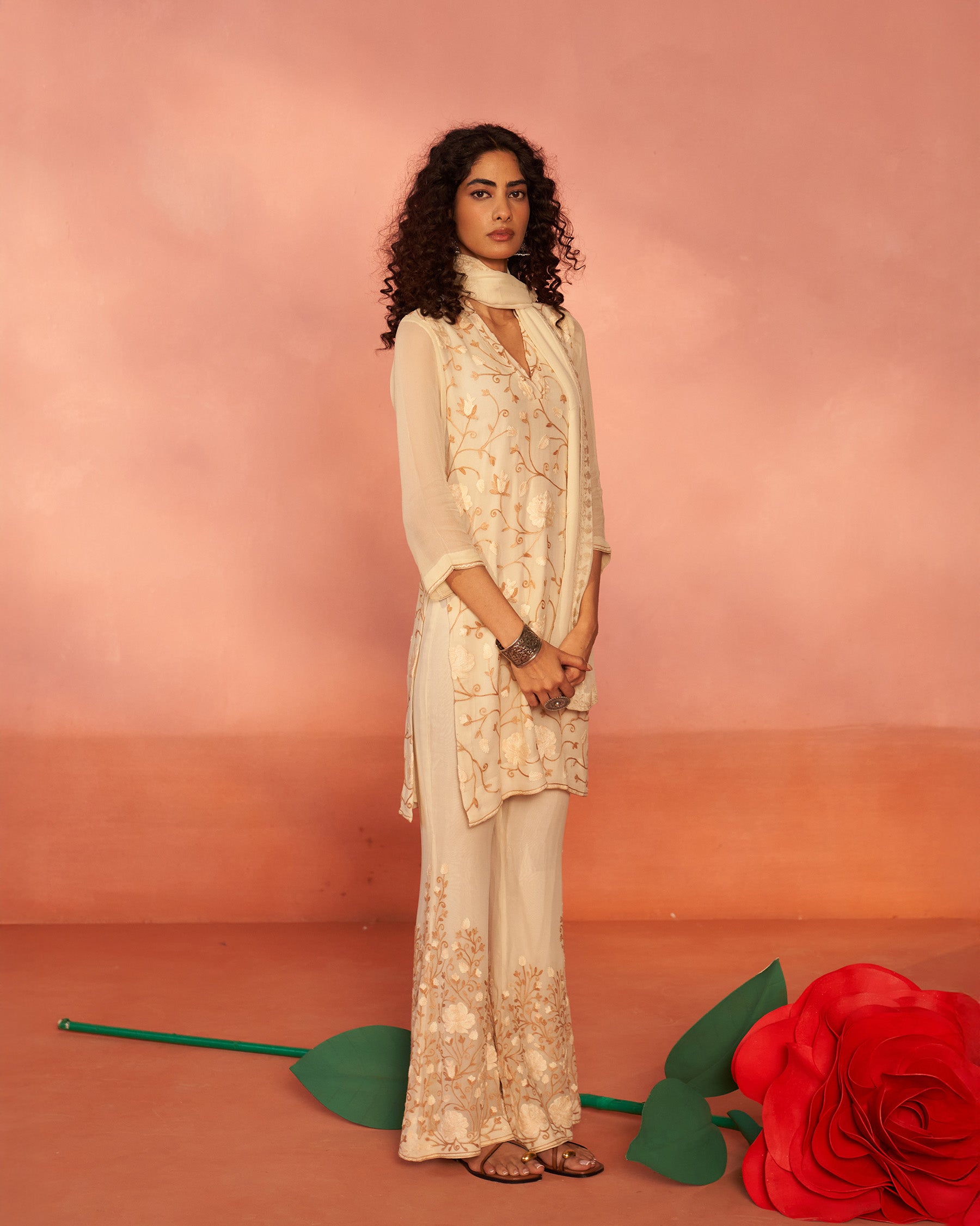 Elysian Weaves Georgette set