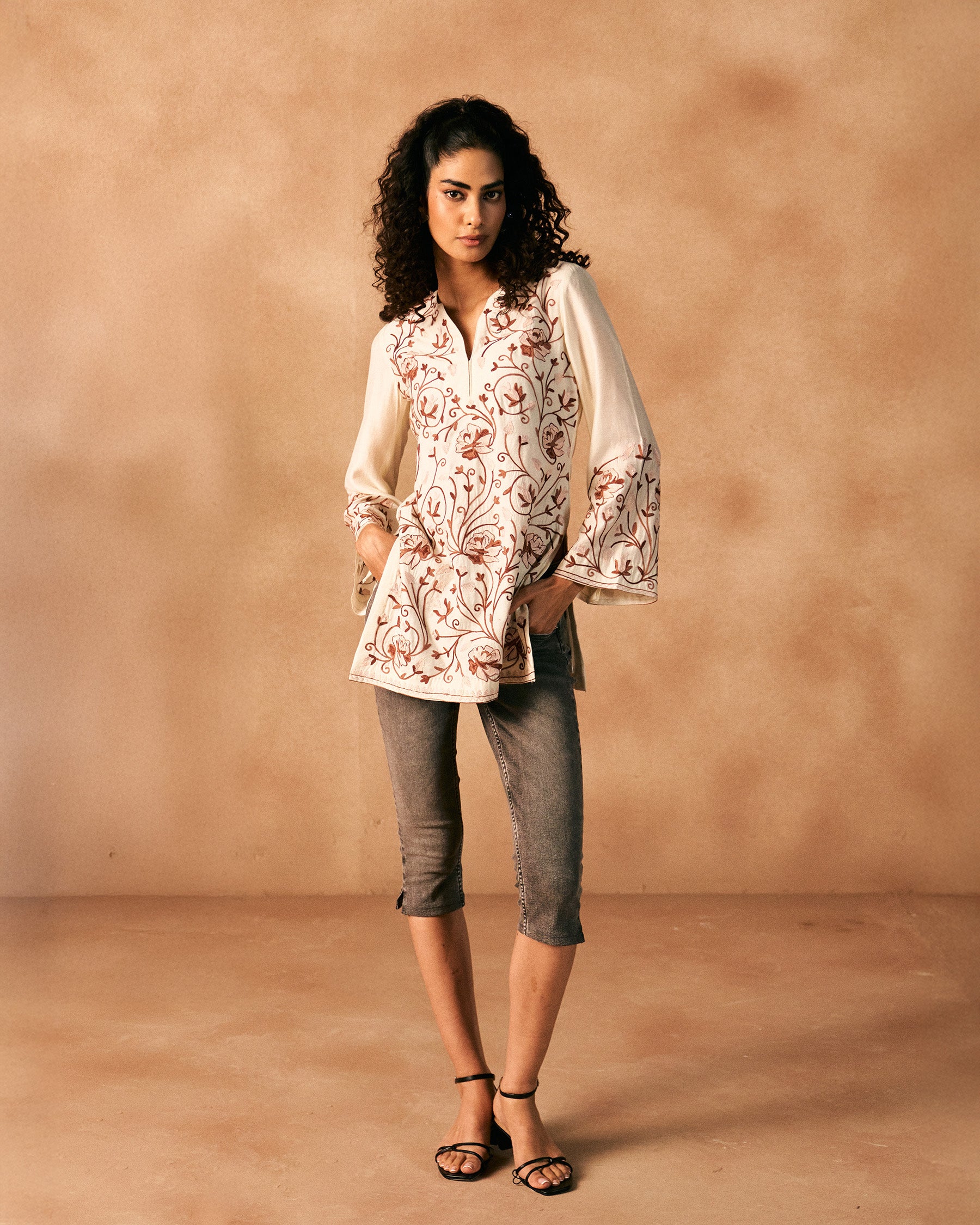 Chanderi cotton Kurta