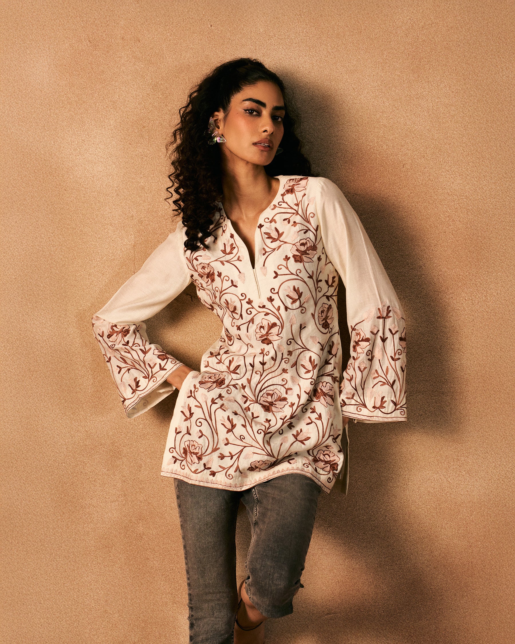 Chanderi cotton Kurta